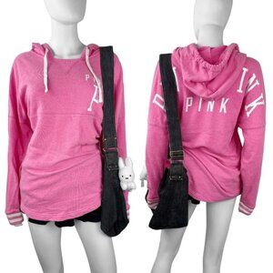 00s 2010s Mcbling Victoria's Secret PINK Pullover Long Sleeve Sz S